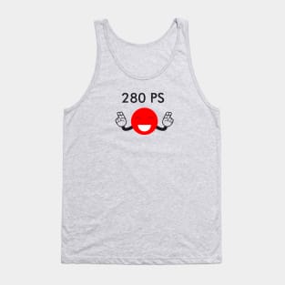 280 PS Japanese Car Gentlemen's Agreement Tank Top